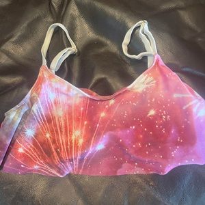 Wildfox fireworks swim top